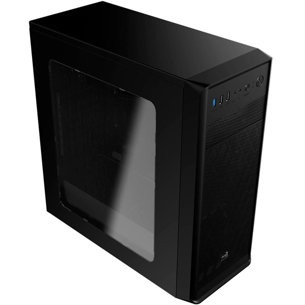Gabinete Gamer Aerocool Mid Tower SI-5100 Preto EN58348 Gabinete Gamer Aerocool Mid Tower SI-5100 Preto EN58348