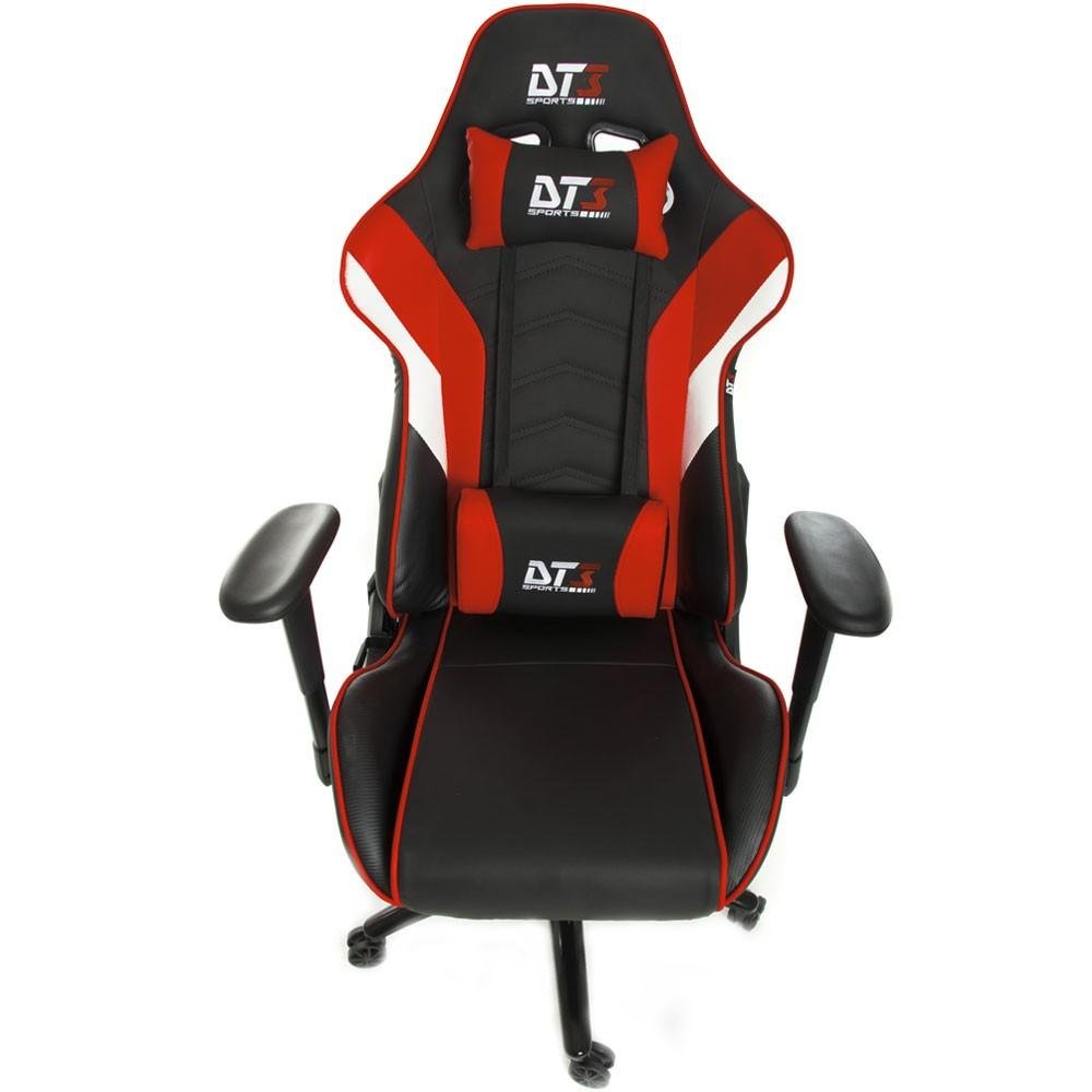 Cadeira Gamer Ergonômica DT3 Elise, Até 150kg, com Almofadas, Reclinável, Preto e Vermelho - 10637-7 Cadeira Gamer Ergonômica DT3 Elise, Até 150kg, com Almofadas, Reclinável, Preto e Vermelho - 10637-7