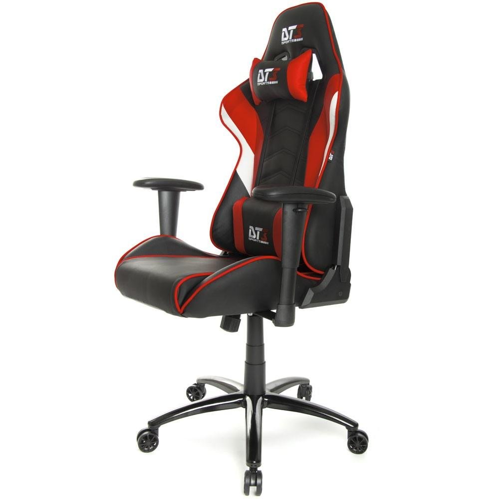 Cadeira Gamer Ergonômica DT3 Elise, Até 150kg, com Almofadas, Reclinável, Preto e Vermelho - 10637-7 Cadeira Gamer Ergonômica DT3 Elise, Até 150kg, com Almofadas, Reclinável, Preto e Vermelho - 10637-7