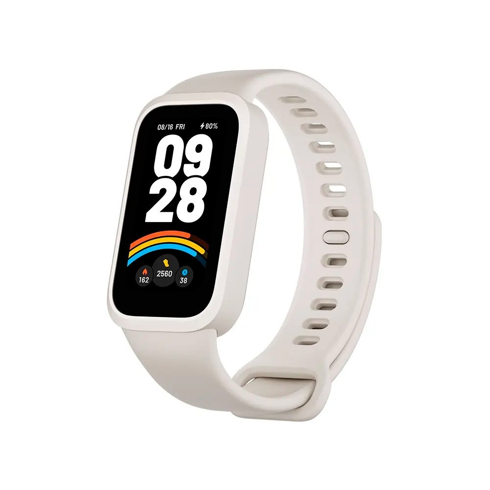 Pulseira Inteligente Xiaomi Smart Band 9 Active, Tela 1.47" LCD, com Monitoramento de Saúde, Bege - XM831BGE