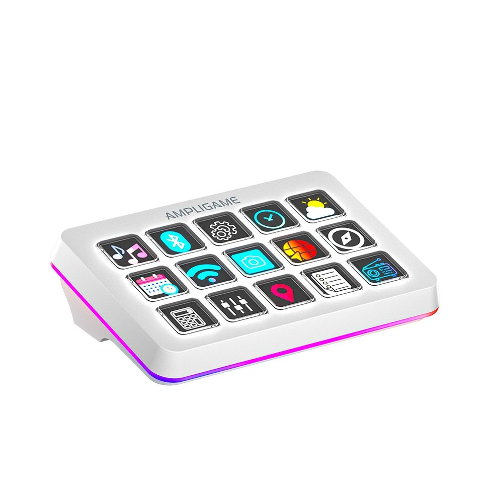 Controlador Streamer FIFINE D6 15 Teclas | KaBuM!