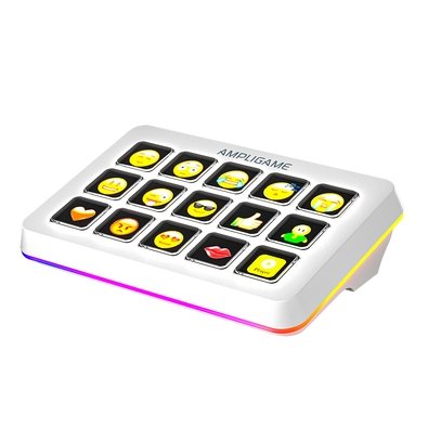 Controlador Streamer FIFINE D6 15 Teclas | KaBuM!