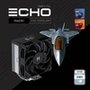 Air Cooler MACH1 ECHO DIGITAL, AMD e Intel, 120mm, Preto - P50i DIG