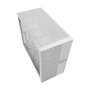 Gabinete Gamer Geometric Future Model 5 Nvidia Style, Mid Tower, ATX, Lateral em Vidro Temperado, Sem FANs, Branco - GEO-M5V-W