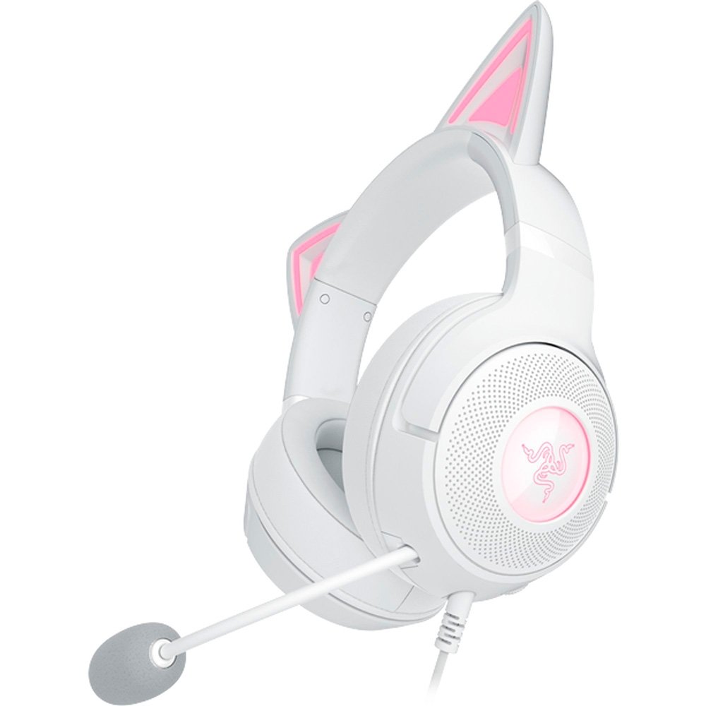 Headset Razer Kraken Kitty V2 RGB USB | KaBuM!