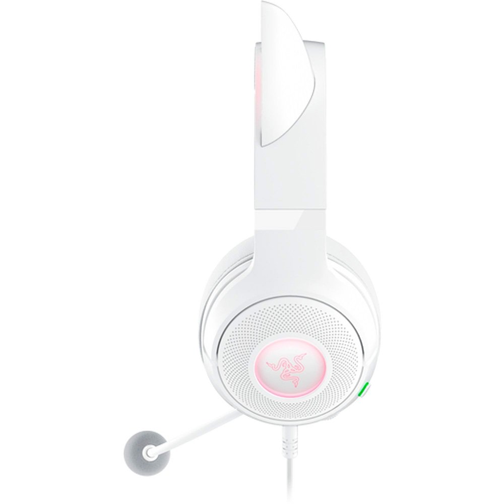 Razer Kraken Kitty V2 BT RZ04-0486 25年製 Razer Fone de ouvido Kraken Kitty V2 USB com fio RGB: Chroma Kitty