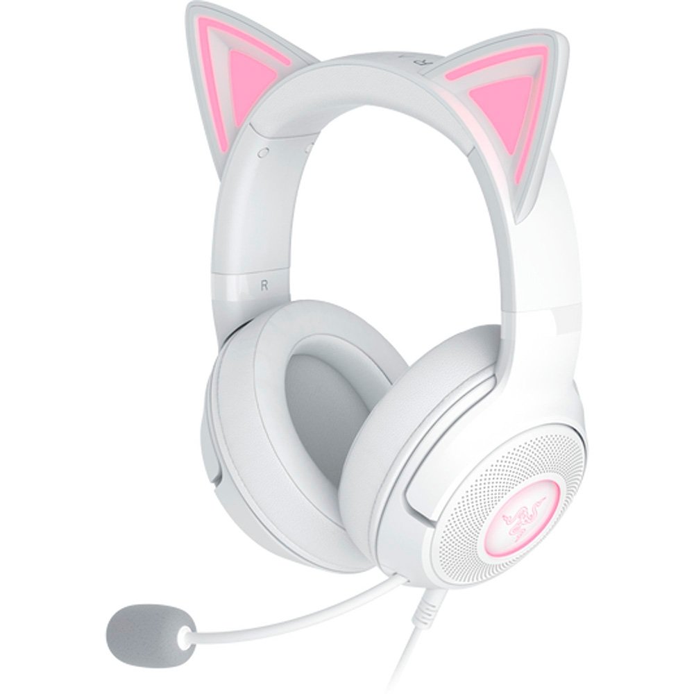 ヘッドホン Razer Kraken Kitty v2 Razer Kraken Kitty V2 Pro Wired RGB Headset: Interchangeable Ears