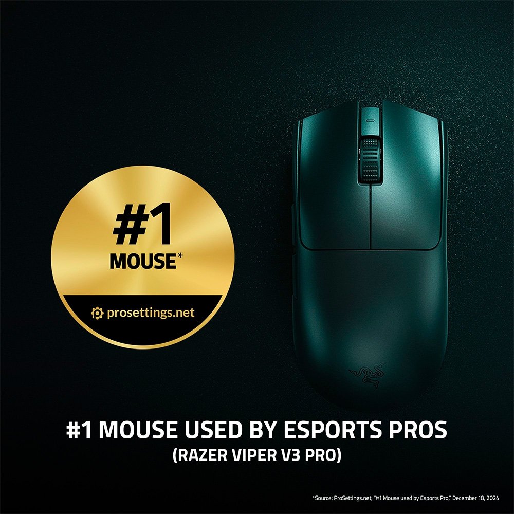 Mouse Razer Viper V3 Pro 35K DPI | KaBuM!