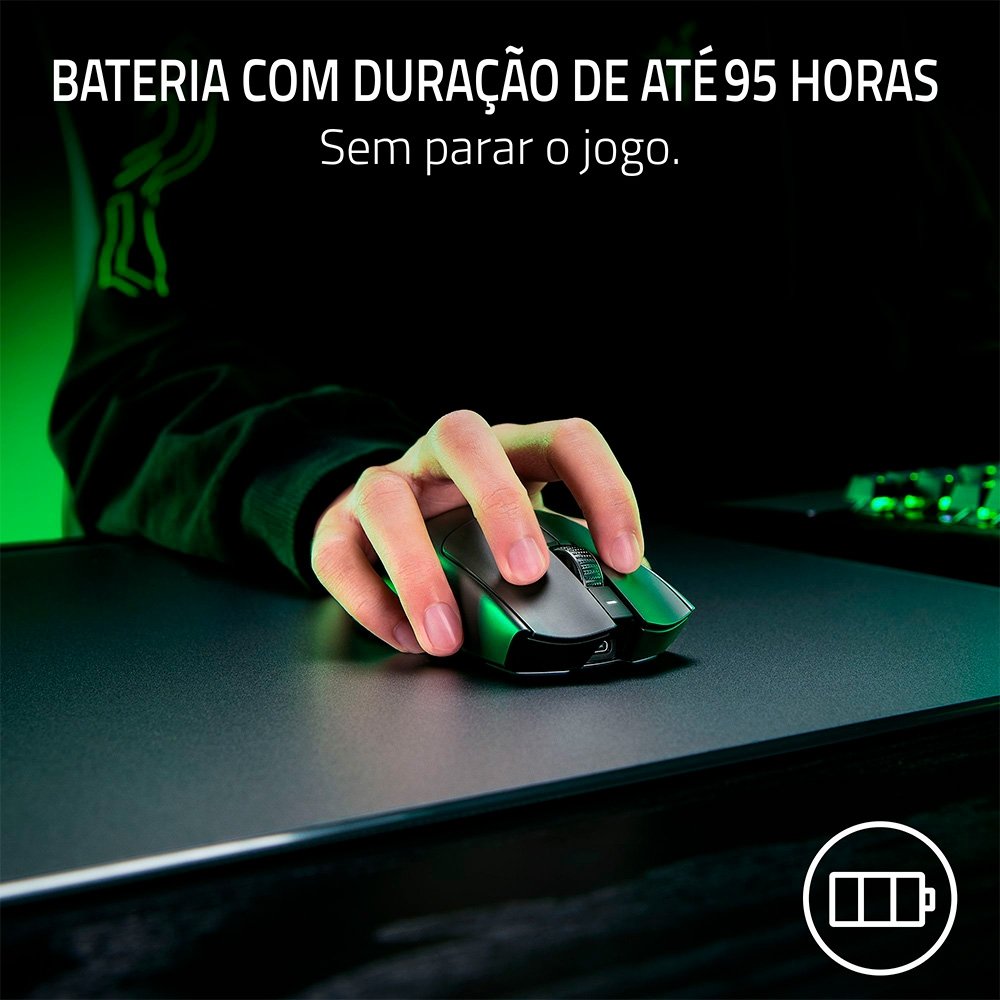 Mouse Razer Viper V3 Pro 35K DPI | KaBuM!