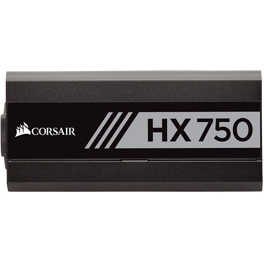 Fonte Corsair HX750, 750W, 80 Plus Platinum, Modular - CP-9020137-WW Fonte Corsair HX750, 750W, 80 Plus Platinum, Modular - CP-9020137-WW