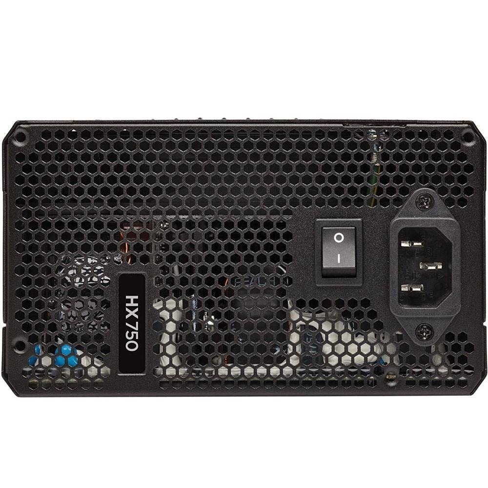 Fonte Corsair HX750, 750W, 80 Plus Platinum, Modular - CP-9020137-WW Fonte Corsair HX750, 750W, 80 Plus Platinum, Modular - CP-9020137-WW