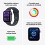 Apple Watch SE 3 GPS, Caixa Estelar de Alumínio de 44 mm, Pulseira Esportiva Estelar, Tamanho M/G - MEHJ4AM/A