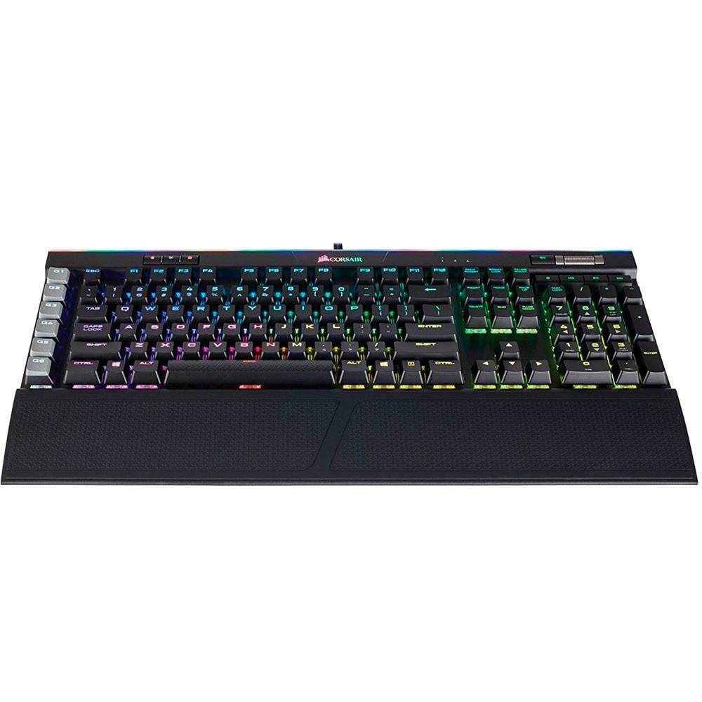 Teclado Mecânico Gamer Corsair K95 RGB Platinum, Switch Cherry MX Speed, Anti-Ghosting, ABNT2 - CH-9127014-BR Teclado Mecânico Gamer Corsair K95 RGB Platinum, Switch Cherry MX Speed, Anti-Ghosting, ABNT2 - CH-9127014-BR