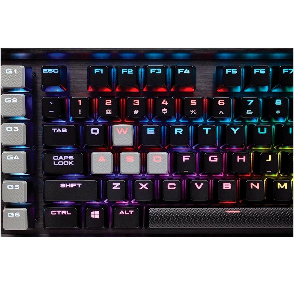 Teclado Mecânico Gamer Corsair K95 RGB Platinum, Switch Cherry MX Speed, Anti-Ghosting, ABNT2 - CH-9127014-BR Teclado Mecânico Gamer Corsair K95 RGB Platinum, Switch Cherry MX Speed, Anti-Ghosting, ABNT2 - CH-9127014-BR