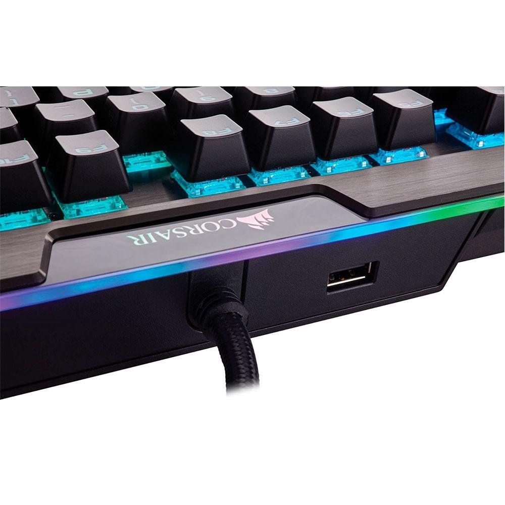 Teclado Mecânico Gamer Corsair K95 RGB Platinum, Switch Cherry MX Speed, Anti-Ghosting, ABNT2 - CH-9127014-BR Teclado Mecânico Gamer Corsair K95 RGB Platinum, Switch Cherry MX Speed, Anti-Ghosting, ABNT2 - CH-9127014-BR