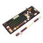 Teclado Mecanico Gamer Harry Potter Amsa Hogwart's, RGB, Full Size, ABNT2, USB, Preto - HP-592RGB
