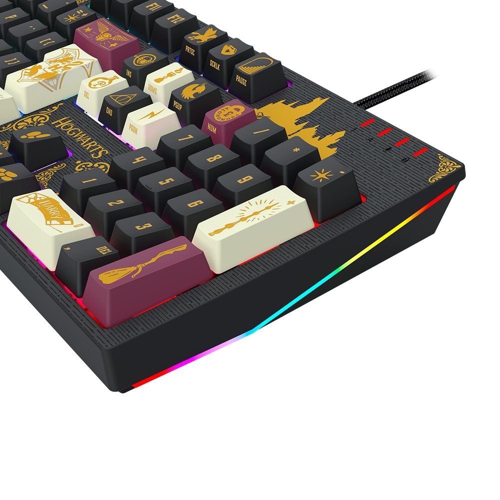 Teclado Redragon HP Hogwarts Amsa RGB Mecânico