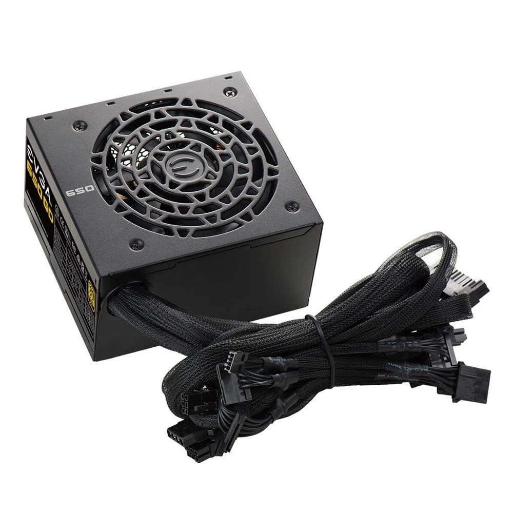 Fonte EVGA 650W 80 Plus Gold, PFC Ativo - 100-GD-0650-V Fonte EVGA 650W 80 Plus Gold, PFC Ativo - 100-GD-0650-V