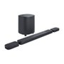 Soundbar JBL Bar 1000 M2, 7.1.4 Canais, Dolby Atmos e DTS:X, Subwoofer Sem Fio, Preta - JBLBAR1000M2BLKBR