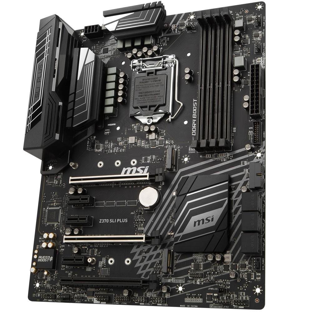 Placa-Mãe MSI Z370 SLI Plus, Intel LGA 1151, ATX, DDR4