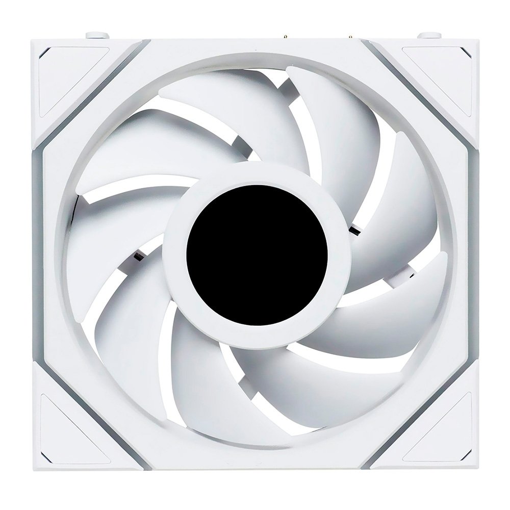 Ventoinha Lian Li UNI FAN TL LCD, 120mm, ARGB, Reverse Blade, Branca - 12RTLLCD1W1W