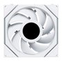Ventoinha Lian Li UNI FAN TL LCD, 120mm, ARGB, Reverse Blade, Branca - 12RTLLCD1W1W