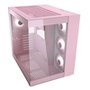 Gabinete Gamer Cougar Uniface, Mid Tower, RGB, ATX, Lateral em Vidro Temperado, com 4 Fans, Rosa - 385KA10.0005