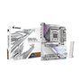 Placa Mãe Gigabyte X870E AORUS MASTER X3D ICE, AMD AM5, E-ATX, DDR5, PCIe 5.0, Wi-Fi 7, Bluetooth, Branco - X870E A MASTER X ICE