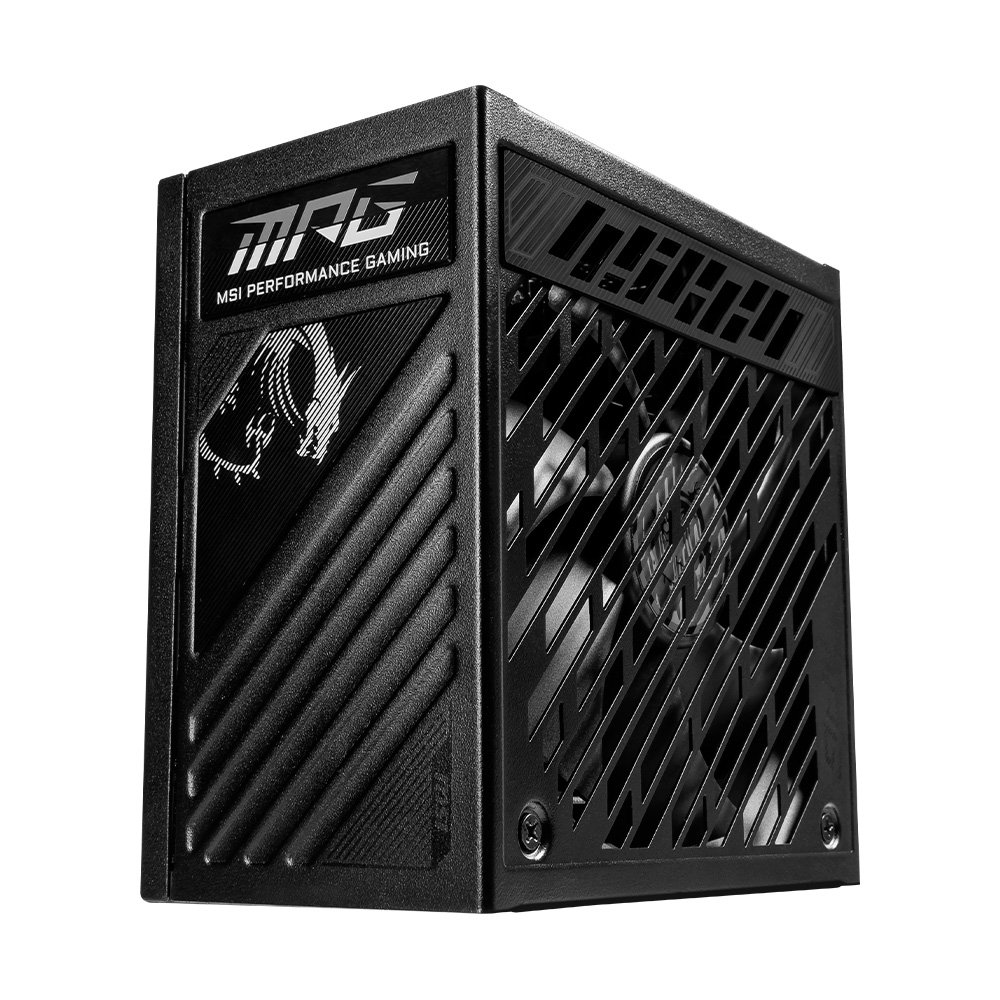 Fonte MSI MPG A1000GS Silent PCIE5 II, 1000W, 80 Plus Gold, Modular, PFC Ativo, Com Cabo, Preto - MPGA1000GSPCIE5IIS