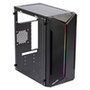 Gabinete Gamer Round5 Mants, Mini Tower, RGB, M-ATX, Lateral em Vidro, Preto - R5-MANTS-B-2178