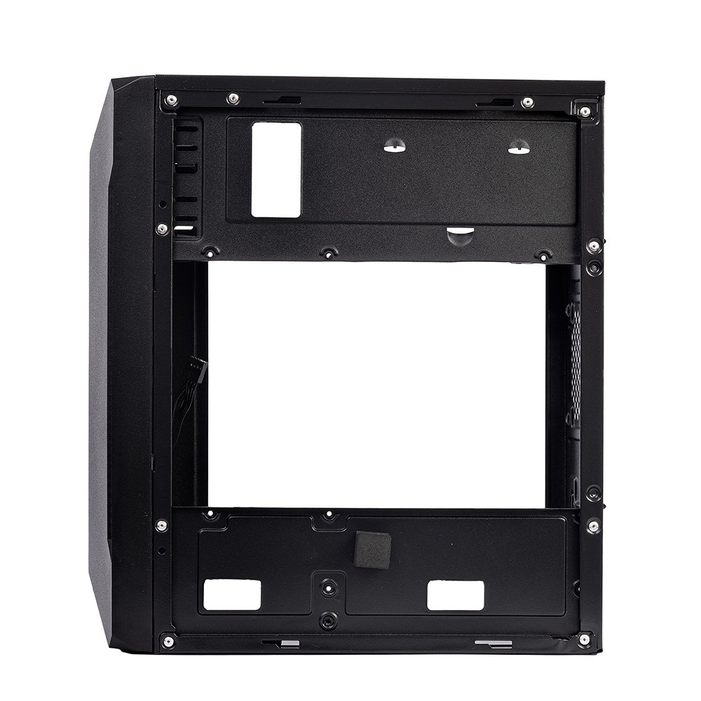 Gabinete Gamer Round5 Mants, Mini Tower, RGB, M-ATX, Lateral em Vidro, Preto - R5-MANTS-B-2178