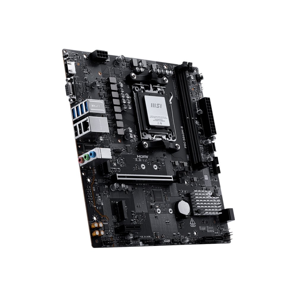 Placa-Mãe MSI PRO B840M-B, AMD B840, DDR5, Preto - PRO B840M-B