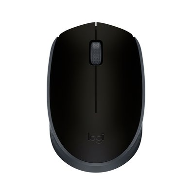 Mouse sem fio Logitech M170 com Design Ambidestro Compacto, Conexão USB e Pilha Inclusa, Preto - 910-004940