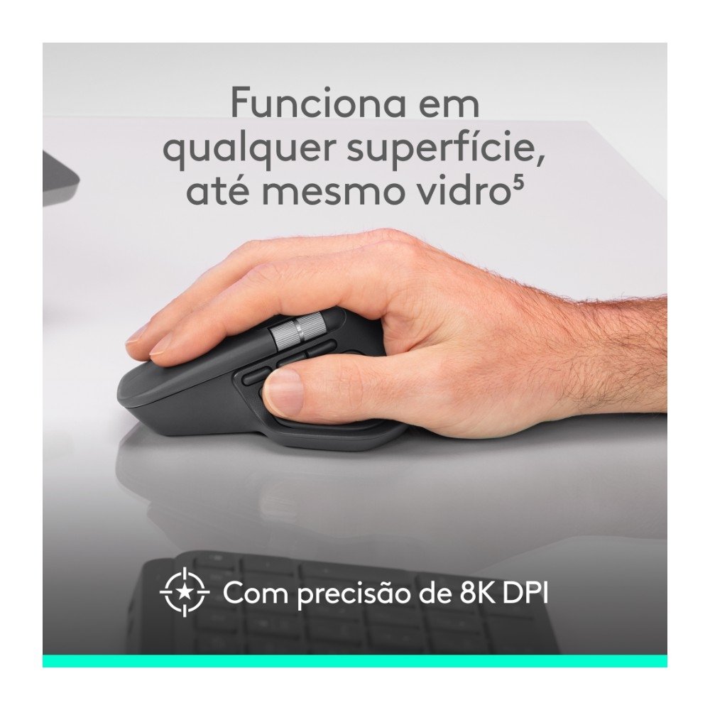 Mouse Sem Fio Logitech MX Master 4 | KaBuM!