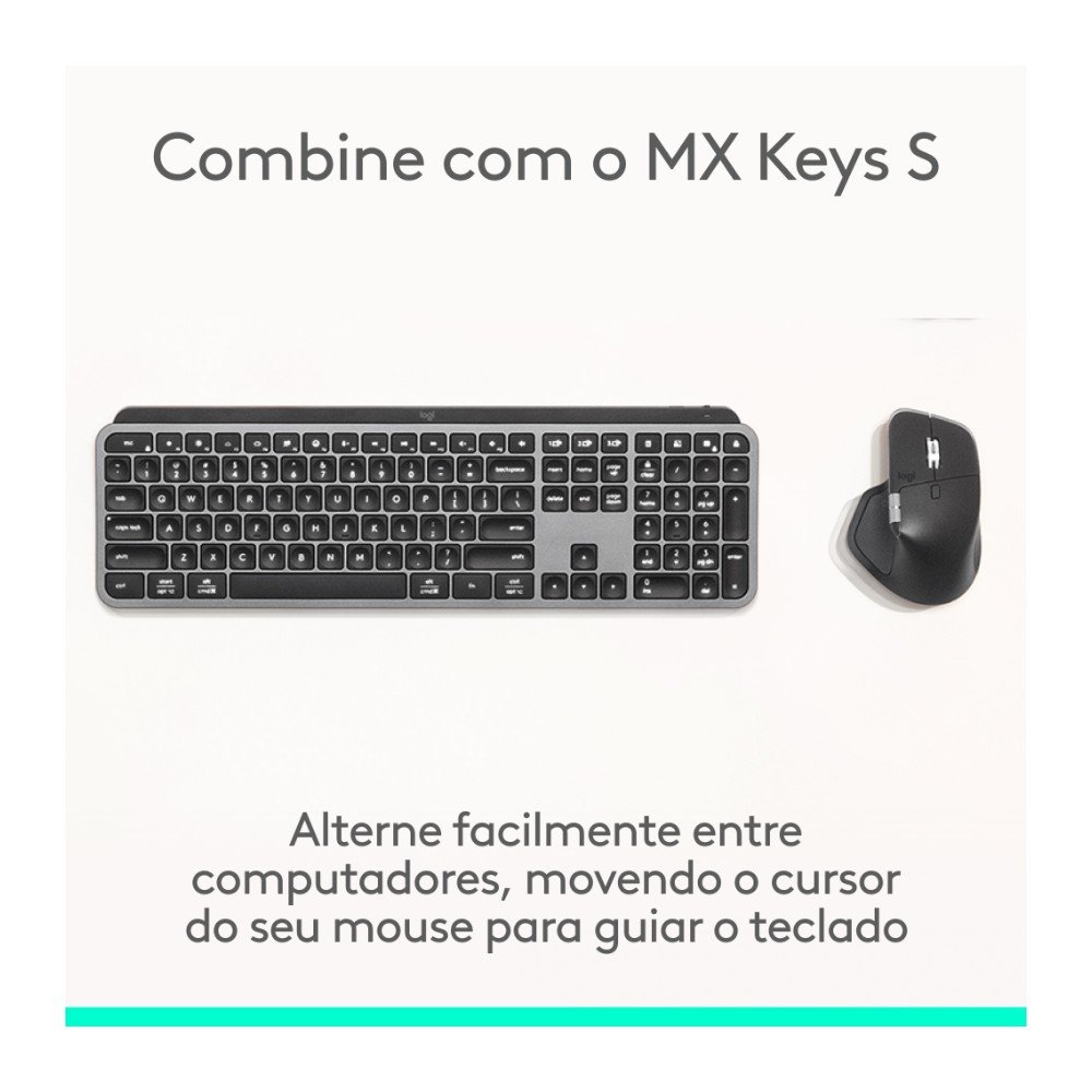 Mouse Sem Fio Logitech MX Master 4 | KaBuM!