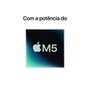 MacBook Pro de 14", M5, CPU de 10 núcleos, GPU de 10 núcleos, 24GB RAM, SSD 1TB, Preto-Espacial - MDE34BZ/A