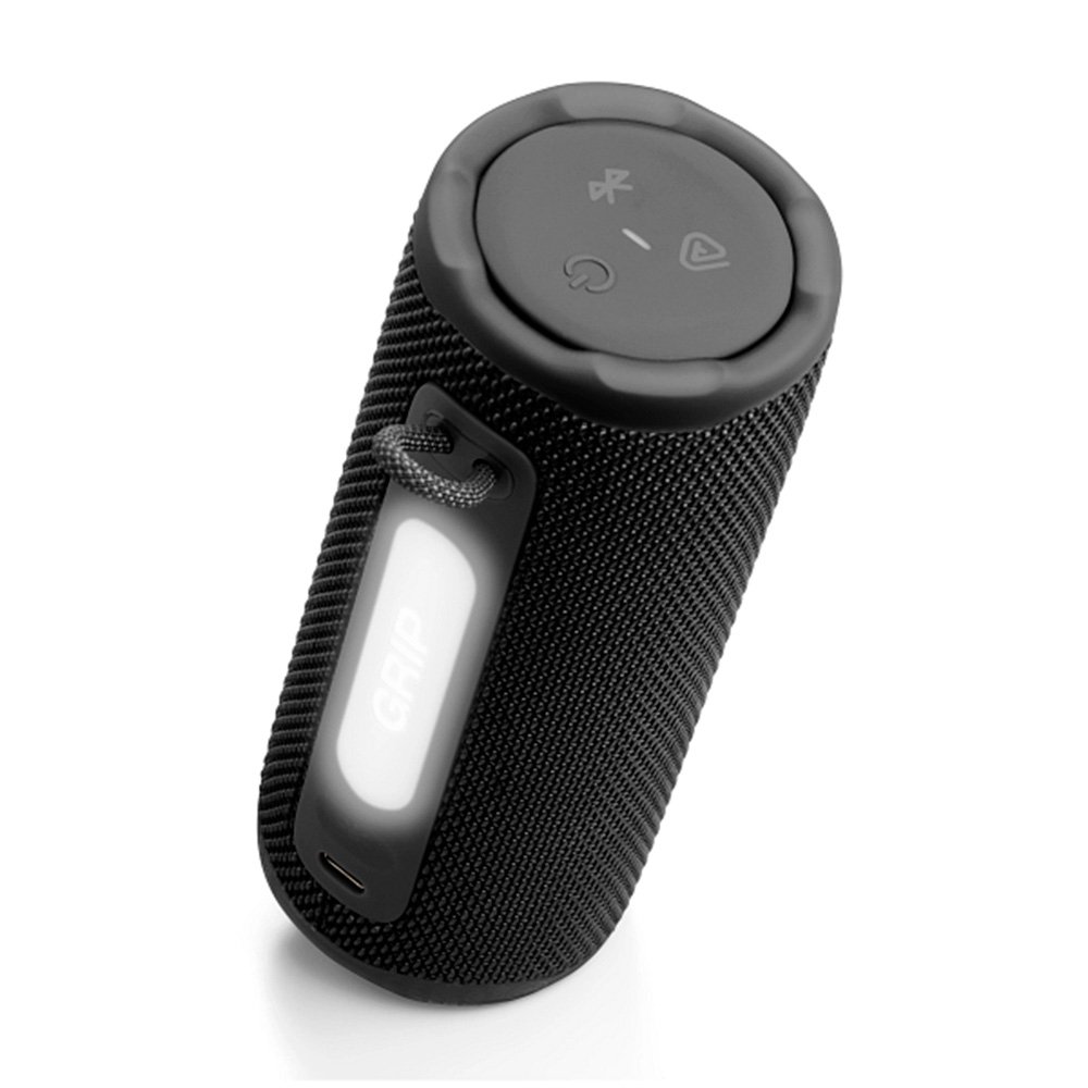 Caixa de Som Bluetooth JBL Grip Portátil, com Luzes RGB, À Prova d'Água, Preta - JBLGRIPBLKBR Caixa de Som Bluetooth JBL Grip Portátil, com Luzes RGB, À Prova d'Água, Preta - JBLGRIPBLKBR