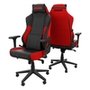 Cadeira Gamer PCYES, Prime, Até 150Kg, Reclinável, Com Almofadas, Cilindro de Gás Classe 4, Couro PU, Red Magma - Pcgp-Rd