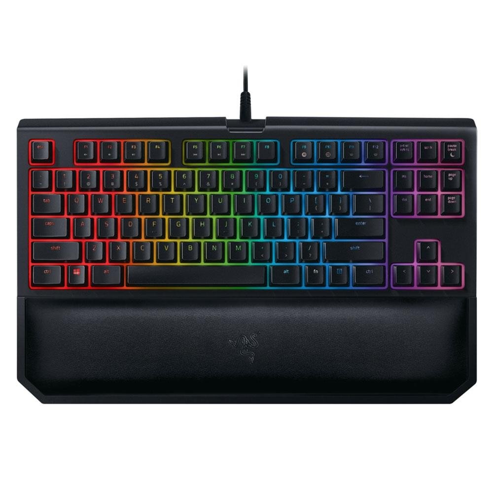 Teclado Mecânico Gamer Razer BlackWidow Tournament V2, Chroma, Razer Switch Orange, US - RZ03-02190700-R3M1 Teclado Mecânico Gamer Razer BlackWidow Tournament V2, Chroma, Razer Switch Orange, US - RZ03-02190700-R3M1
