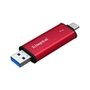 SSD Externo Portátil Kingston, 1TB, Dual USB-A/C, Leitura 1050 MB/s, Gravação 950 MB/s, USB 3.2 Gen 2 - SPSD/1TB