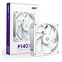 Ventoinha NZXT F140X Performance, 140mm, PWM, RGB, Branco - RF-U14PN-W1