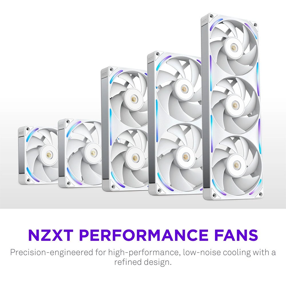 Ventoinha NZXT Performance 140mm LCP RGB | KaBuM!