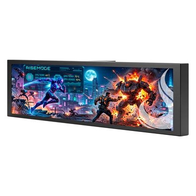 Tela Secundaria Gamer Smart Screen Support Rise Mode, 9.2" IPS, USB-C, Preto - RM-SCP-B