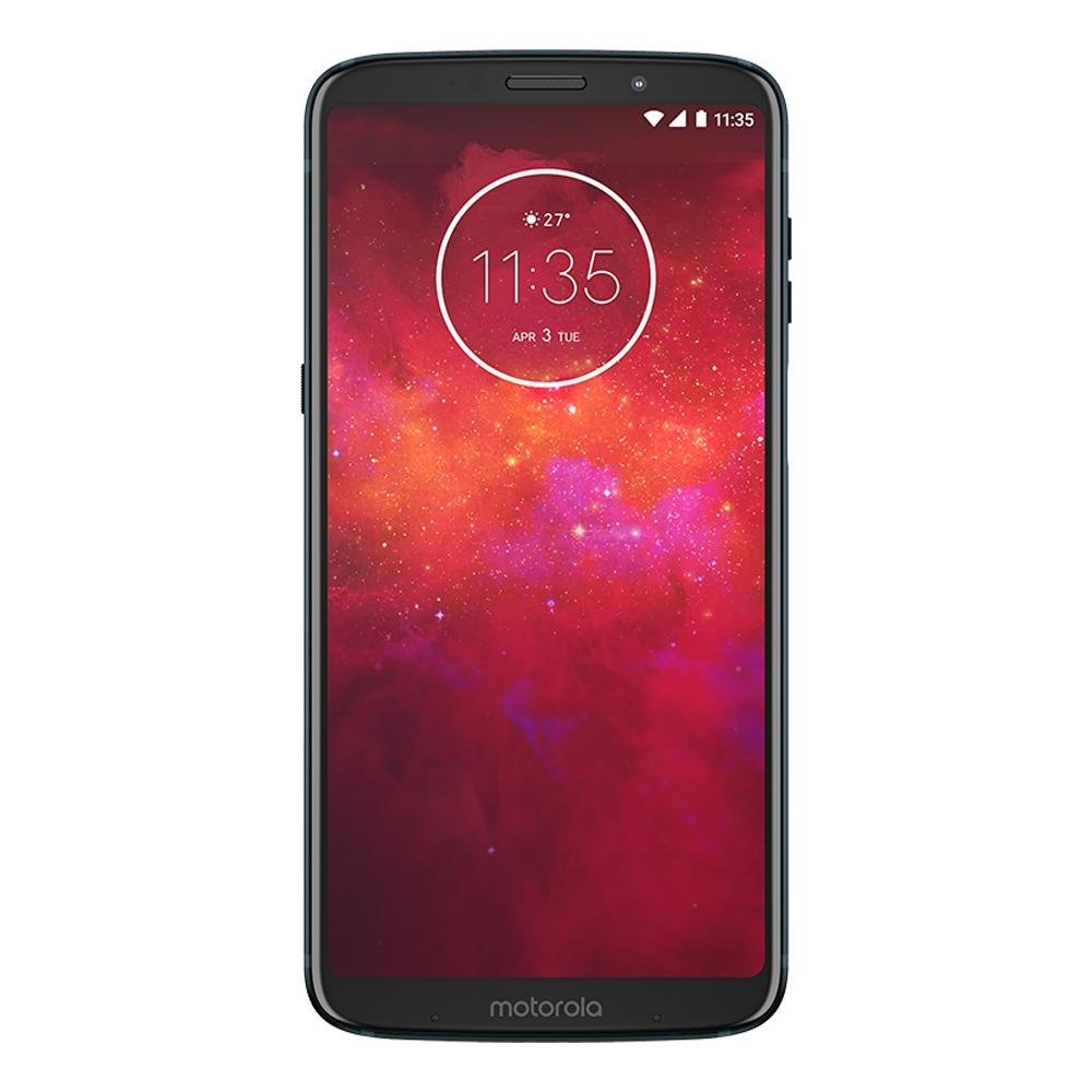 Smartphone Motorola Moto Z3 Play Stereo Speaker, 64GB, 12MP, Tela 6´, Indigo - XT1929