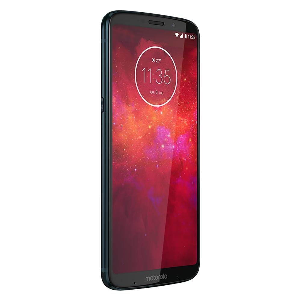 Smartphone Motorola Moto Z3 Play Stereo Speaker, 64GB, 12MP, Tela 6´, Indigo - XT1929
