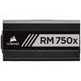 Fonte Corsair RM750x, 750W, 80 Plus Gold, Modular, Sem Cabo, Preto - CP-9020179