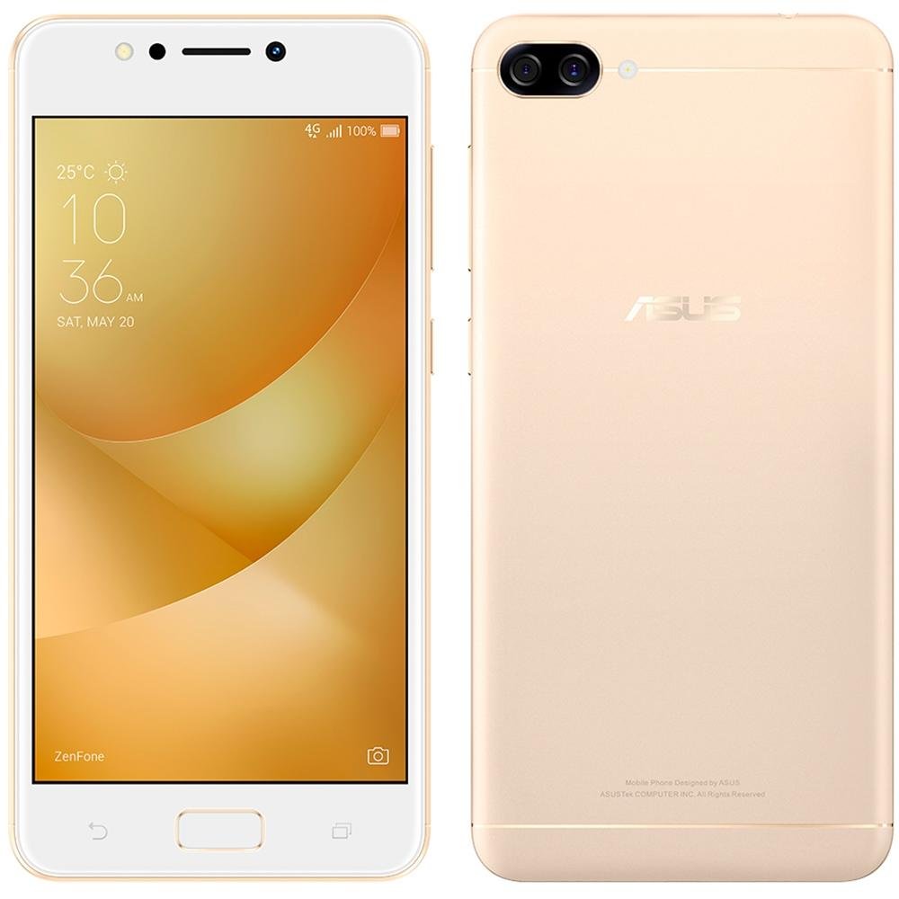Smartphone Asus Zenfone Max M1, 32GB, 13MP, Tela 5.2´, Dourado - ZC520KL-4G137BR Smartphone Asus Zenfone Max M1, 32GB, 13MP, Tela 5.2´, Dourado - ZC520KL-4G137BR