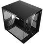 Gabinete Gamer Kalkan Midgard Lite, M-ATX, Frontal e Lateral em Vidro Temperado, Sem Fans, Preto - KLK00090