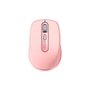 Mouse Sem Fio Logitech MX Anywhere 3S Uso em Qualquer Superfície, Clique Silencioso, Recarregável, Conexão Bluetooth, Rosa - 910-006934