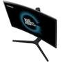 Monitor Gamer Samsung LED 27´ Widescreen Curvo, Full HD, HDMI/Display Port, 144Hz, 1ms - LC27FG73FQLXZD